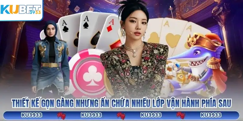 Thiết kế gọn gàng nhưng ẩn chứa nhiều lớp vận hành phía sau